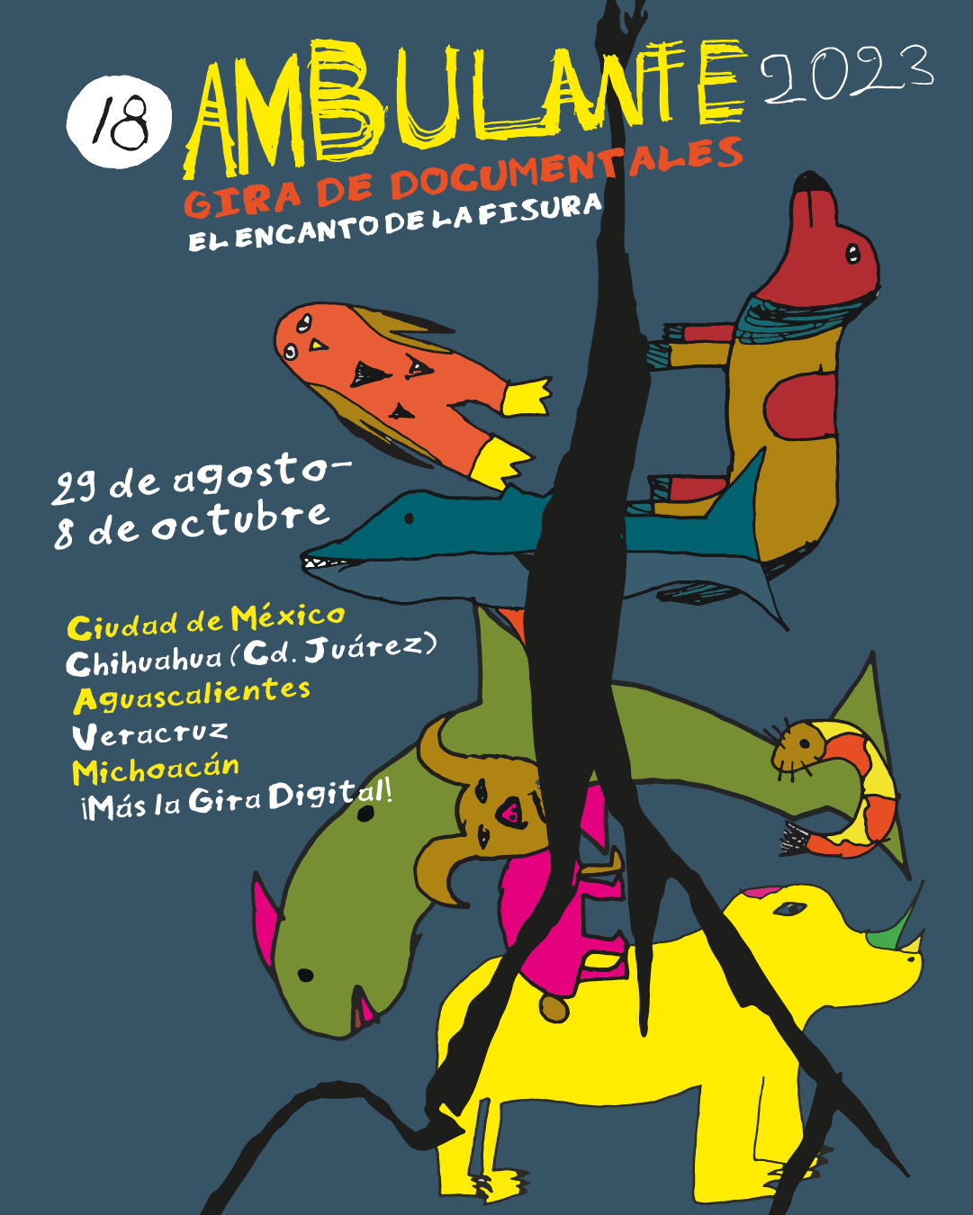 Ambulante anuncia la programación de Sonidero y Ambulantito para la Gira 2023