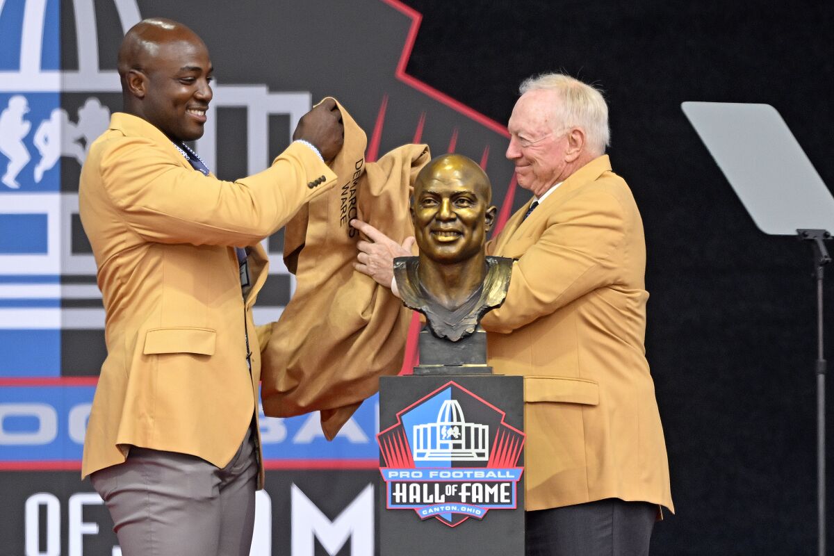 La NFL celebró a la Clase 2023 del Salón de la Fama