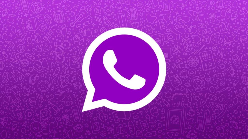 WhatsApp Plus Morado 2024