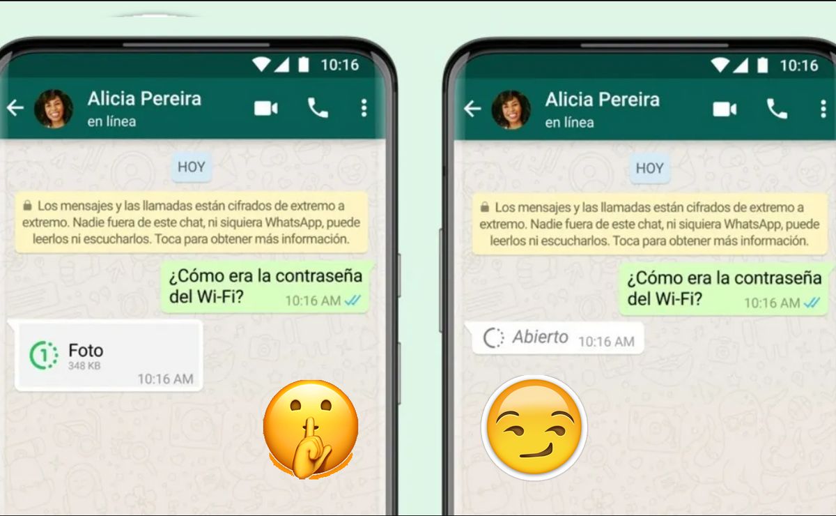 Guarda fotos y videos efímeros en WhatsApp