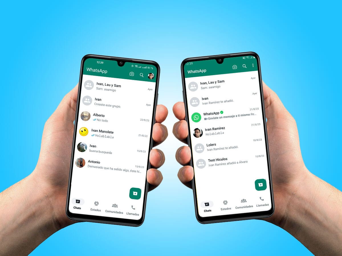 El nuevo diseño de WhatsApp en Android