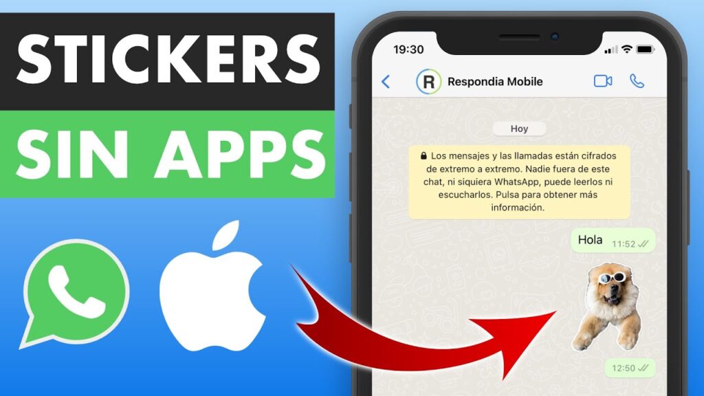 Stickers con IA en iPhone