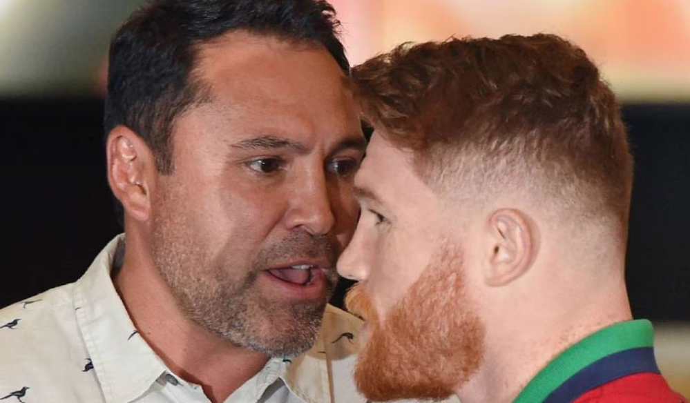 Óscar de la Hoya Enciende la Polémica en el Pesaje del Canelo Álvarez