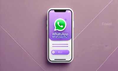 Icono de Fouad WhatsApp Plus en color morado