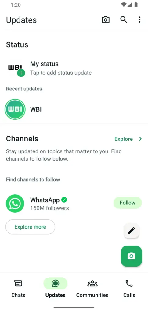 WhatsApp: Priorizando las actualizaciones de estado de tus contactos