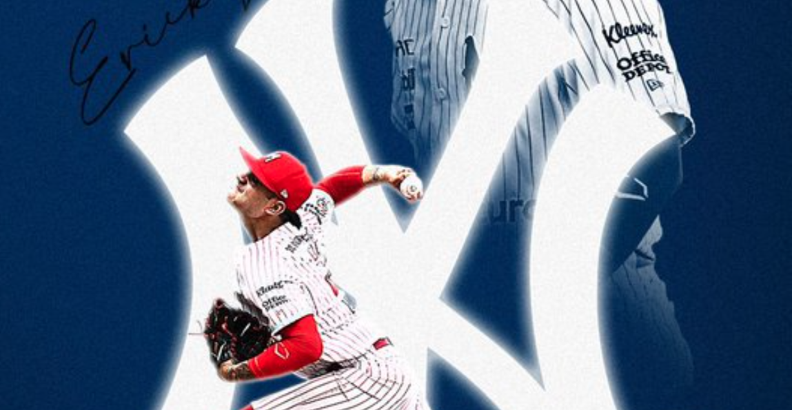 Erick Leal Firma con los Yankees: Un Nuevo Capítulo para el Pitcher Estrella de los Diablos Rojos