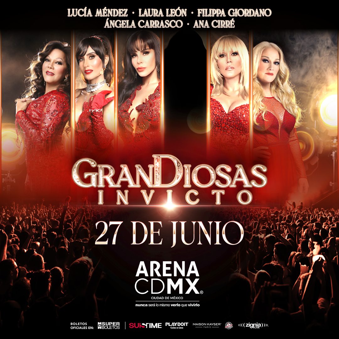 “Grandiosas Invicto” reúne a leyendas del pop en una noche de alto calibre en la Arena CDMX