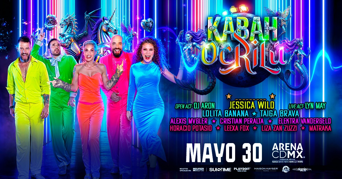 OCRILÚ regresa a gran formato en la Arena CDMX con un espectáculo que fusiona pop y arte drag