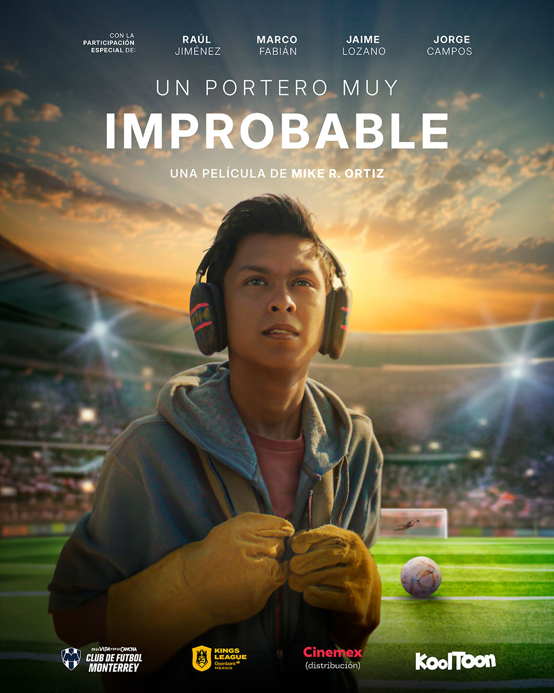 “Un portero muy improbable”: cine y fútbol convergen en una producción respaldada por figuras del balompié mexicano rumbo a 2026