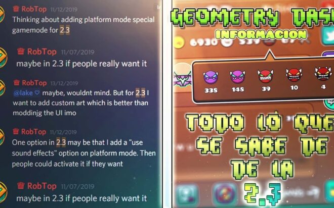 Geometry Dash 2.3: ¿Cuándo llega la próxima gran actualización y qué esperar en 2026?