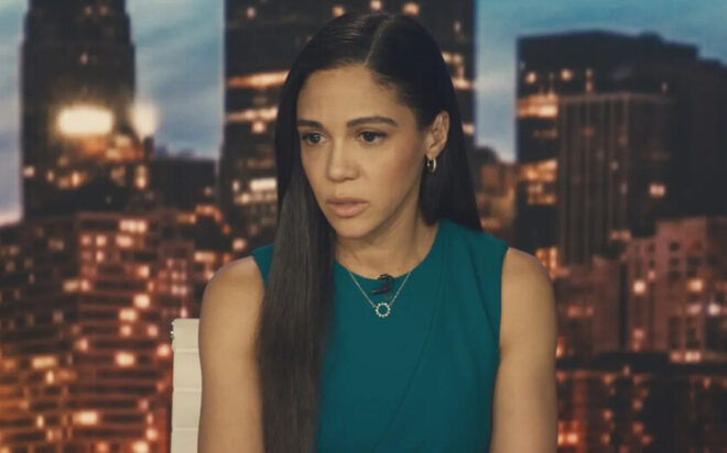 Courtney Grace brilla en «El día de la revelación» de Spielberg