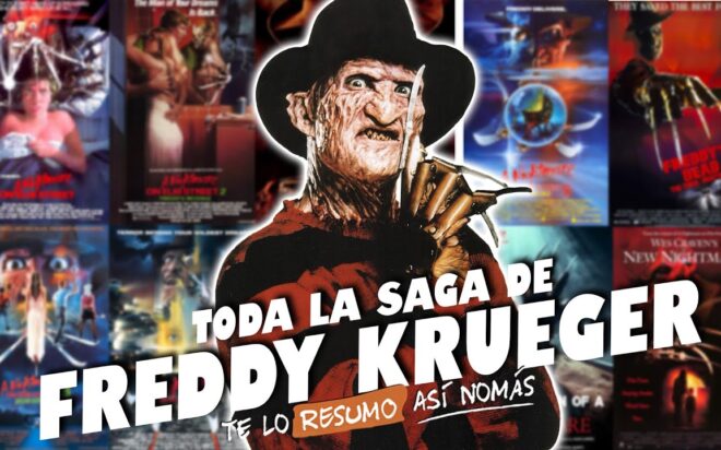 Pesadilla en la Calle del Infierno en orden: la saga de Freddy Krueger completa