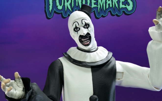 La figura de Art the Clown de NECA inspirada en Fortnitemares abre preventa