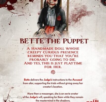 SAW: Genesis Presenta a Bette, la Nueva Marioneta que Aterrorizará a los Fans de Jigsaw