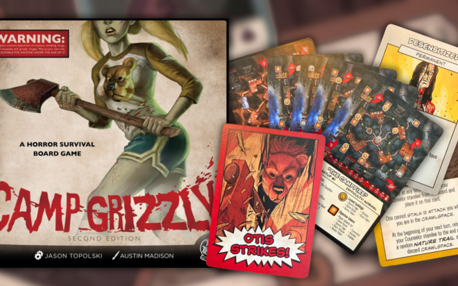 Camp Grizzly: el juego de mesa de terror que debes probar