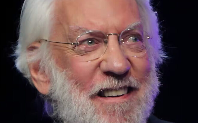 Donald Sutherland, ícono del terror y el cine de culto, fallece a los 88 años