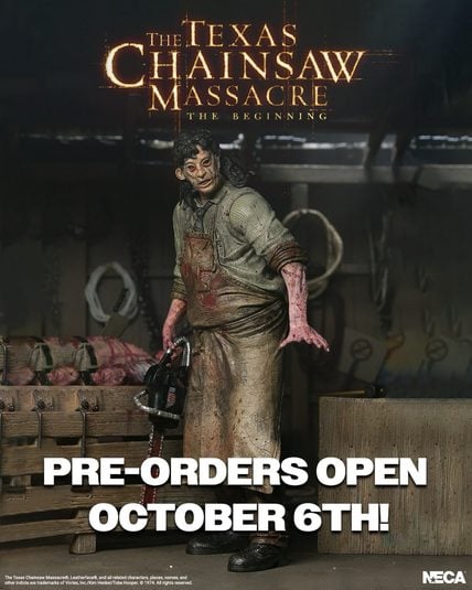 NECA celebra 20 años de The Texas Chainsaw Massacre: The Beginning