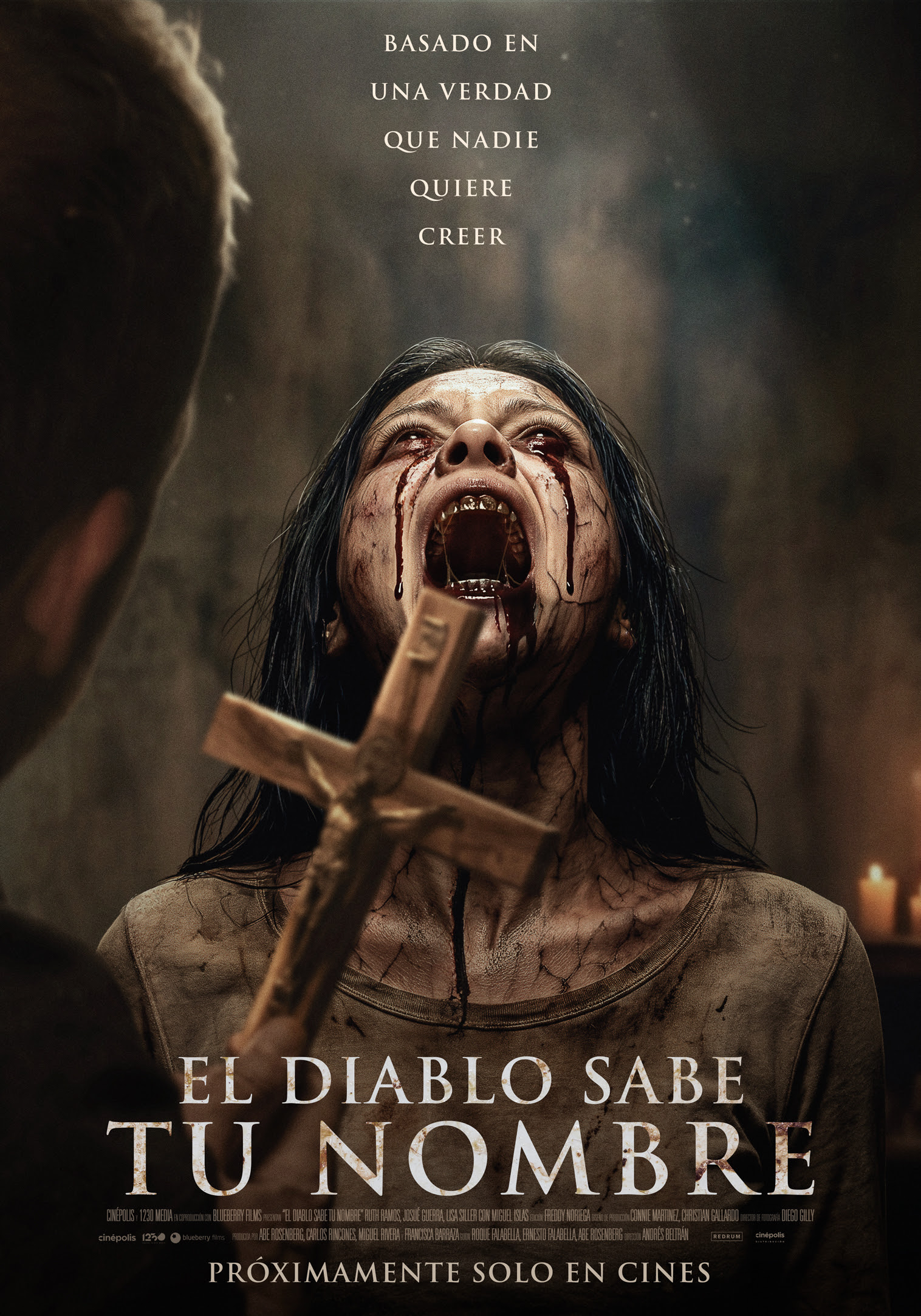 Póster de El Diablo sabe tu nombre de Andrés Beltrán, cine mexicano en Mórbido 2026