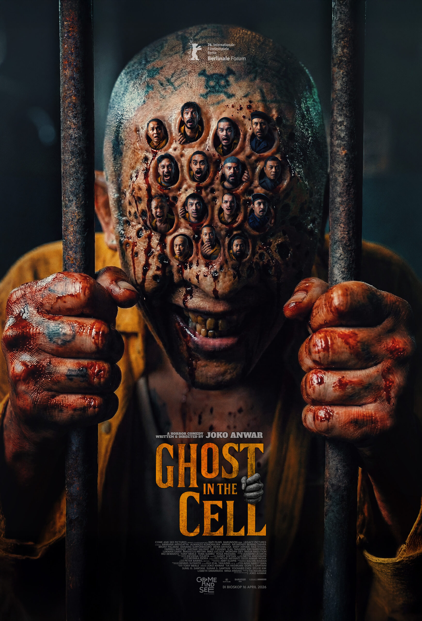 Póster de Ghost in the Cell de Joko Anwar, ganadora de Sitges 2026 en Mórbido Film Fest