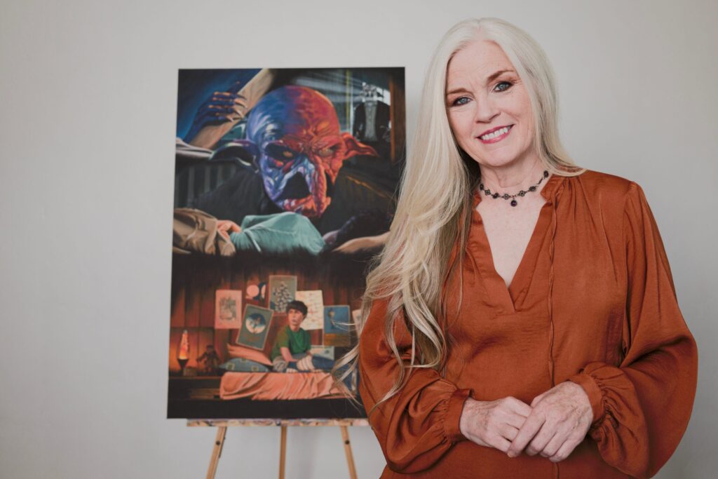 Arte de póster de terror: JoAnne McGrath y GOODBYE, MONSTER