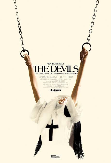 Póster de The Devils 4K Uncut (1971) de Ken Russell, restauración en Mórbido Classics 2026