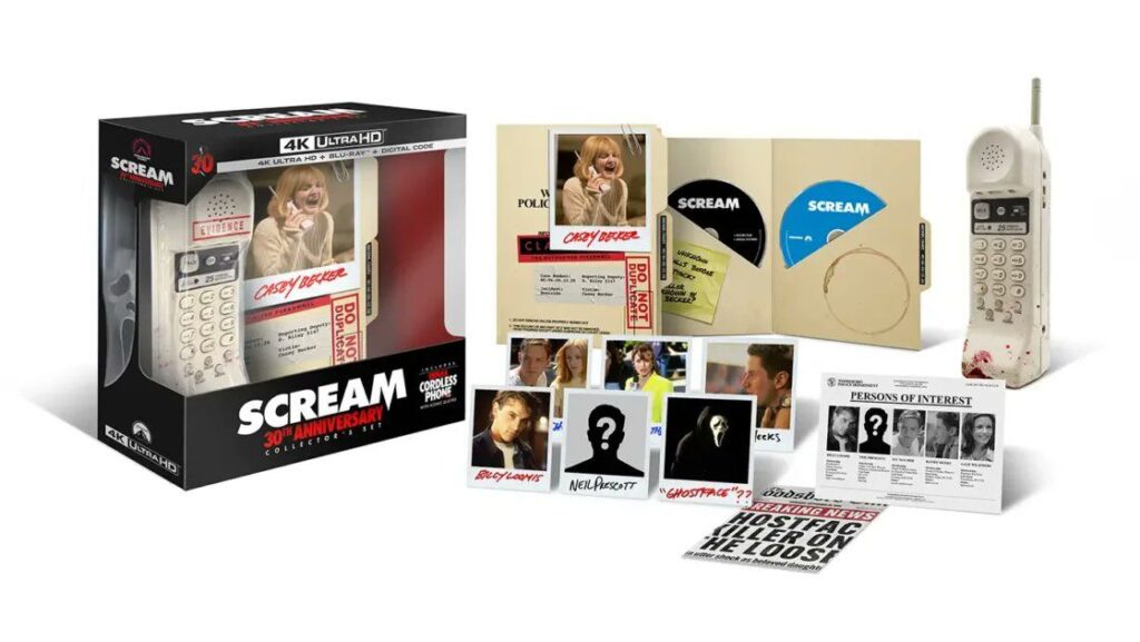 Scream celebra 30 años con edición coleccionista 4K UHD y extras inéditos